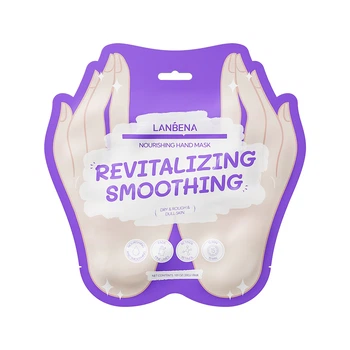 Маска-рукавички для рук Lanbena Nourishing Hand Mask з вітамінами А і С живильна 1 пара