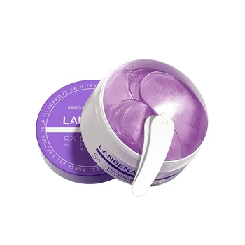 Гідрогелеві патчі під очі LANBENA Rejuvenating Retinol Hydra-Gel Eye Patches — антивіковий догляд для зони навколо очей, 60 шт.