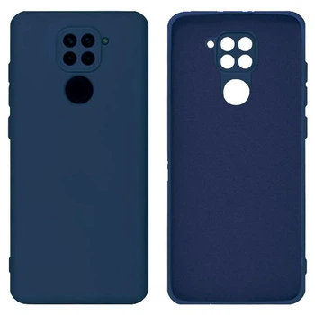 Чохол Silicone Case for Xiaomi Redmi Note 9 Dark Blue