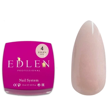 Полигель Edlen для наращивания Poly gel #04 15 мл