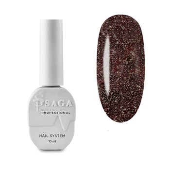 Гель-лак SAGA professional светоотражающий Fiery gel #21 10 мл