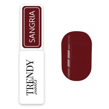 Гель-лаки Trendy Nails Vintage Chic Gel polish Sangria HEMA/TPO free 8 мл