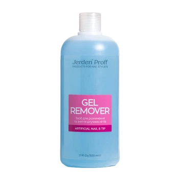 Средство для растворения акрила и искусственных покрытий Jerden PROFF Artificial Nail Tip Remover 500мл