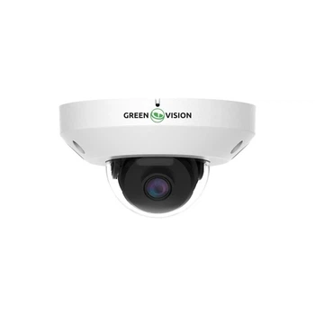 IP камера 5MP GreenVision GV-205-IP-I-DOS50-20 SD POE Ultra AI 2.8 мм White