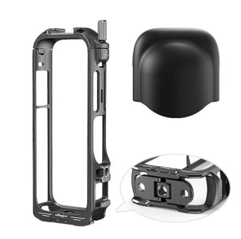 Рамка Insta360 X4 алюмінієва з ковпачком на лінзи aMagisn AD01