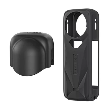 Чохол для Insta360 X5 силіконовий з ковпачком aMagisn PF05