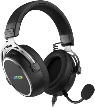 Игровая гарнитура HATOR Hypergang 3 Hi-Res USB Black (ESH50)
