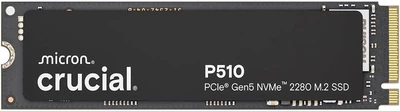 Накопитель SSD M.2 1TB PCIe 5.0 P510 Crucial (2000003389582)