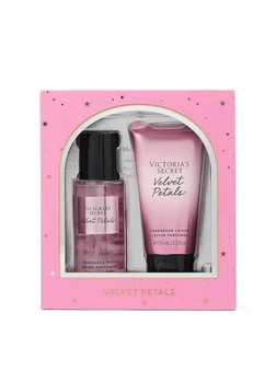 Подарунковий набір Victoria's Secret Velvet Petals Mini Mist & Lotion Duo по 75 мл. кожен