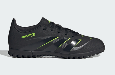 Сороконіжки ADIDAS PREDATOR CLUB TF Jr для дітей чорний/салатовий size 35/21.2см