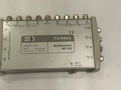 TERRA MS 952 — профессиональный спутниковый мультисвитч б/у - Уценка