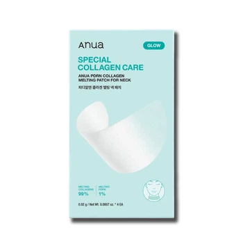 Патчі для шиї із розплавним колагеном та PDRN ANUA PDRN Collagen Melting Patch For Neck