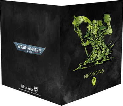 Папка фоліо для ігрових карт Ultra Pro Necron Codex Aligned (074427165628)