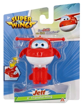 Игровая фигурка-трансформер Super Wings Transforming Джетт (Jett) 10 см (EU780621)