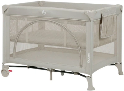 Детская кровать-манеж 2 в 1 Lionelo Laura Beige Sand (LO-LAURA BEIGE SAND)