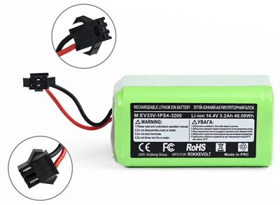 Аккумулятор робота пылесоса Lenovo E1 | E1-L |E2 | E2 pro | L-VCL0E2 | D450 | QY60X77243 3200 мАч 14,4В Rokkevolt замена аккумулятора Lenovo INR18650 CND-4S1P