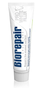 Зубна відбілююча паста без фтору Biorepair Pro White Filler 75 мл