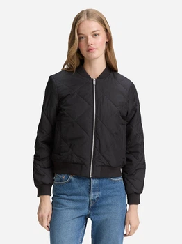 Бомбер жіночий Tom Tailor 1046685-14482 L Deep Black (4068128750241)