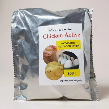 Активатор яйценоскости Chicken Active добавка для кур 200 г средство для повышения яйценоск