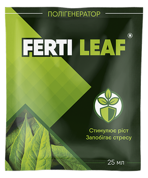 Полігенератор і стимулятор росту рослин Кіссон Ferti Leaf 25 мл