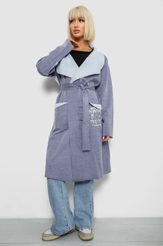 Кардиган жіночий, колір джинс, XXL-XXXL 257R5012