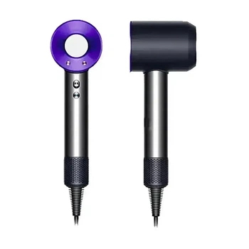 Leafless Super Hair Dryer 1600W Purple/Nickel — Професійний безлопатевий фен для швидкого та дбайливого сушіння