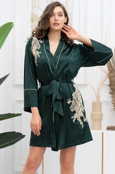 Халат Mia-Amore 50/52(2XL/3XL) Темно-зеленый (136956)