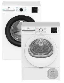 Комплект машин Beko Пральна BM1WFSU38033WB + Сушильна BM3T38239WW