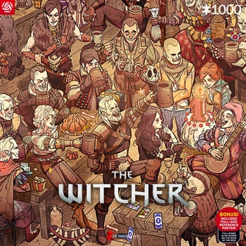 Пазли Good Loot The Witcher День народження 1000 деталей (5908305250197)