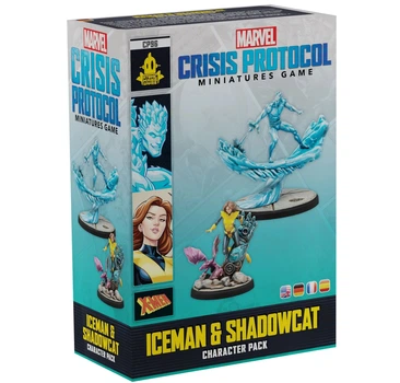 Додаток до настільної гри Fantasy Flight Games Marvel Crisis Protocol Iceman & Shadowcat (841333123277)