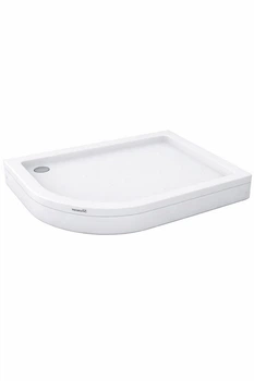 Душевой поддон Shower TUNDRA SW-10551 R 100х80х15 см асимметричный правый акриловый (C15589)