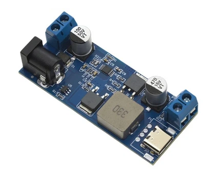 Знижувальний перетворювач DC-DC IN: 9.0-36V / OUT 5.2 V 5 A 25 W (XY-3606) type-C