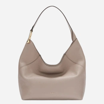 Сумка хобо жіноча шкіряна