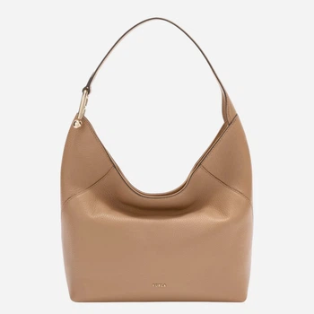 Сумка хобо жіноча шкіряна