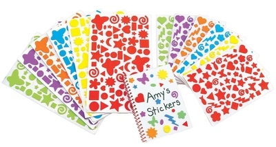 Zestaw naklejek Colorations piankowe 1750 sztuk FFOAMS (191487016612)