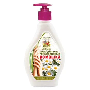 Крем для рук Bioton гліцериновий Ромашка 350мл (15332)