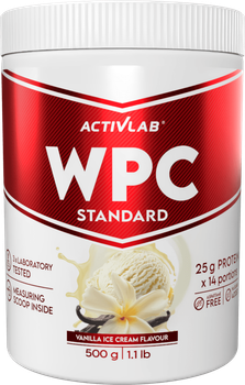 Białko ActivLab WPC Standard 500 g Lody waniliowe (5903260909715)