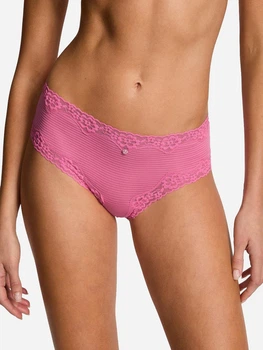Трусики бразилиана женские хлопковые Victoria's Secret 27184178 2XL Розовые (253259983766)