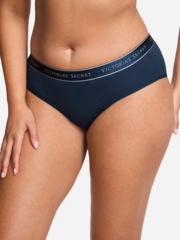 Трусики слипы женские хлопковые Victoria's Secret 27184723 S Синие (28199938992)