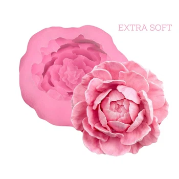 Силиконовый молд Пион 1 EXTRA SOFT
