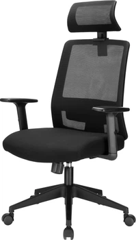 Крісло комп'ютерне офісне ергономічне OfficePro OC420B Black