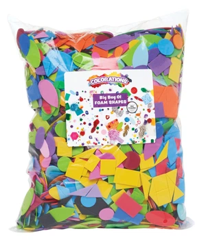 Набір Colorations пінні фігури в пакеті 4475 шт (CHFOAMRU) (5710903519282)