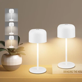 Комплект беспроводных светодиодных настольных ламп Klighten GT021, водонепроницаемость IP54, аккумулятор 2200 мА*ч обеспечивает до 9-10 часов, 3000K - 6000К