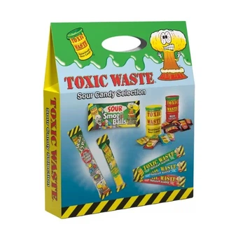 Подарочный набор кислых конфет Toxic Waste Sour Candy Selection Box 295г