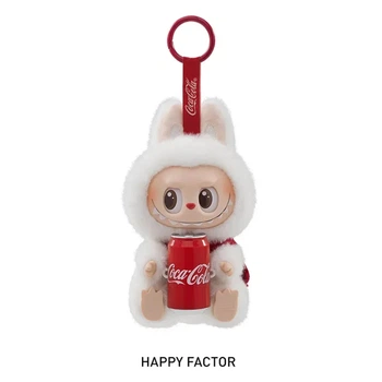 Іграшка-брелок Лабубу Labubu Original Monsters Coca-Cola Series Vinyl Face Blind Box Білий