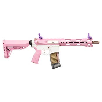 Страйкбольна штурмова гвинтівка G&G CM16 STEALTH 556 Taffy Pink