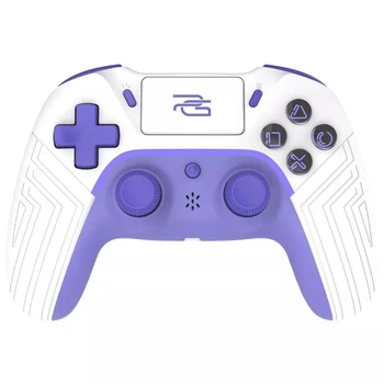 Бездротовий геймпад Proove Gaming Skadi Джойстик для PS4/ПК/Android з Bluetooth, Touchpad, 2 програмованими кнопками, датчиком руху та акумулятором 600 мАг, Біло-фіолетовий