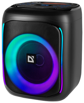 Портативна колонка Defender Boomer 50 50W RGB Black (4745090823851)