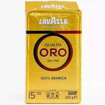 Кофе мелена Lavazza Qualità Oro 100% арабика 250 г