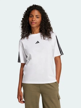 Футболка бавовняна жіноча Adidas W 3S Sj Bf T JE1211 S White (4067891042195)